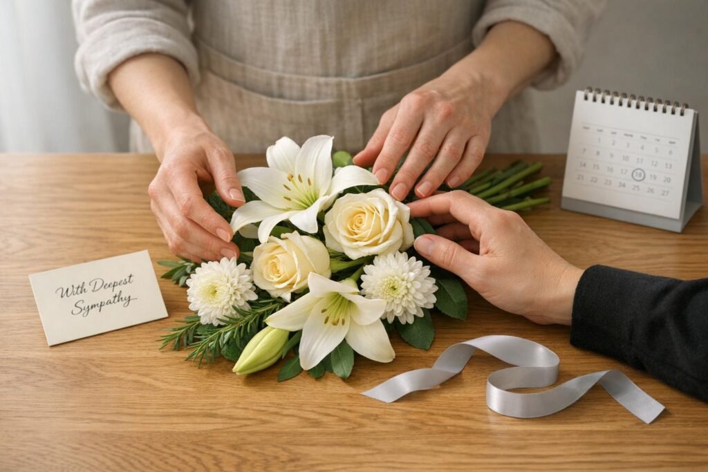 How to Choose Flowers for a Funeral Service