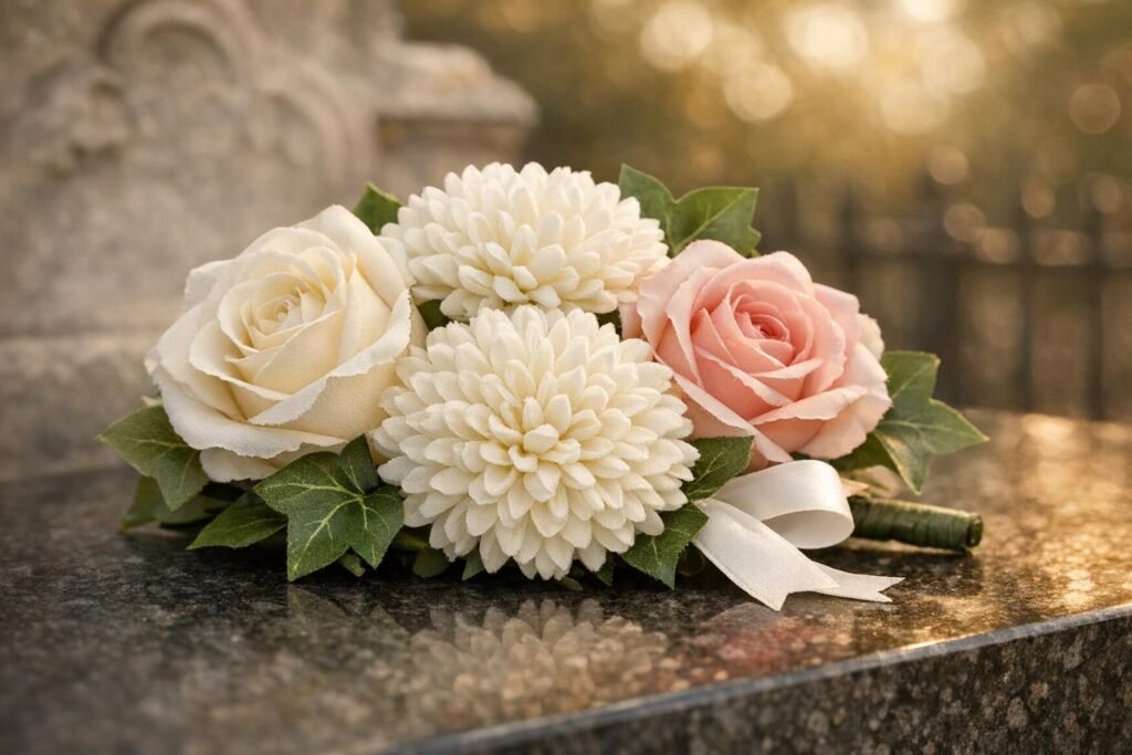 Artificial Funeral Flowers London