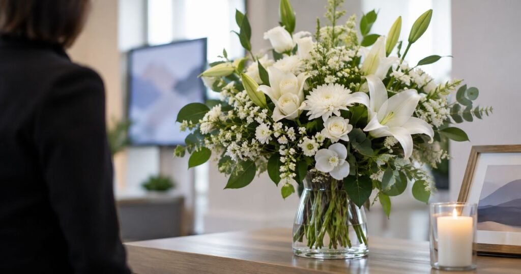 Best funeral flowers for a colleague or friend in 2026