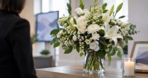 Best funeral flowers for a colleague or friend in 2026