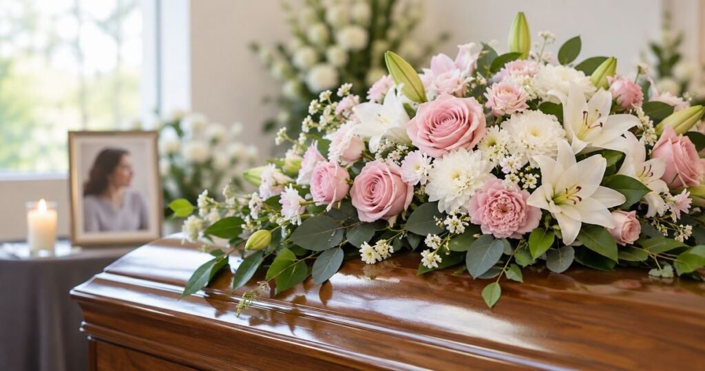 Best funeral flowers for a wife in 2026
