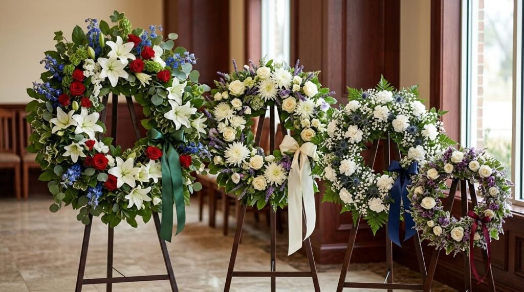 Best funeral wreaths ranked by size for 2026