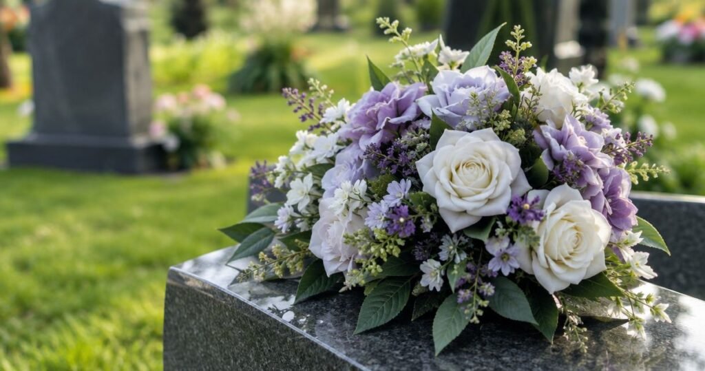 Best luxury artificial flowers for graves in 2026