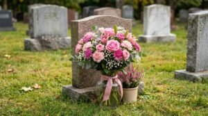 Best pink funeral flowers for a grave tribute in 2026