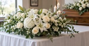 Best silk flower table arrangements for a funeral in 2026